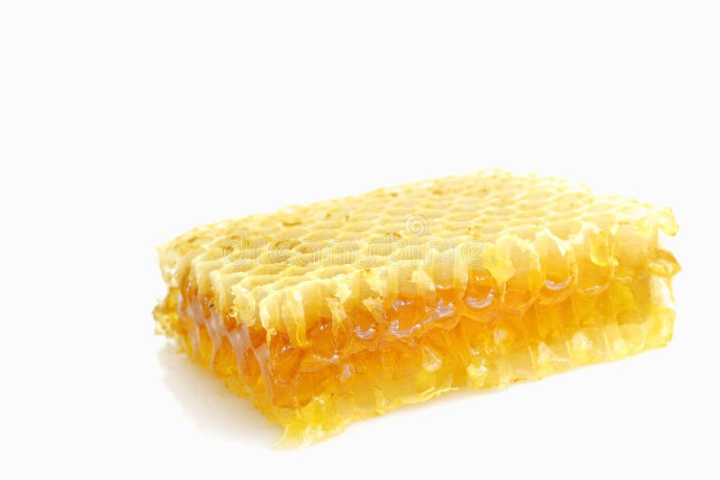 Honeycomb isolated on white