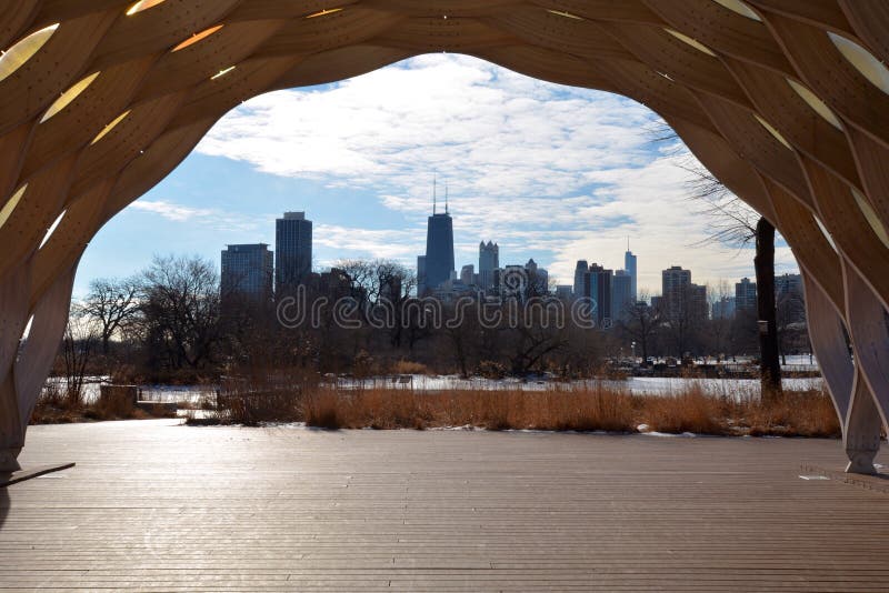 The Honeycomb Parking Garage Building in Downtown Chicago. Stock Photo -  Image of chicago, juxtaposition: 94618334