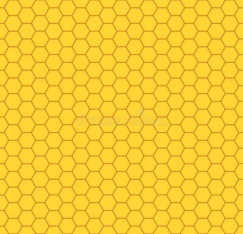 Honeycomb pattern stock illustration