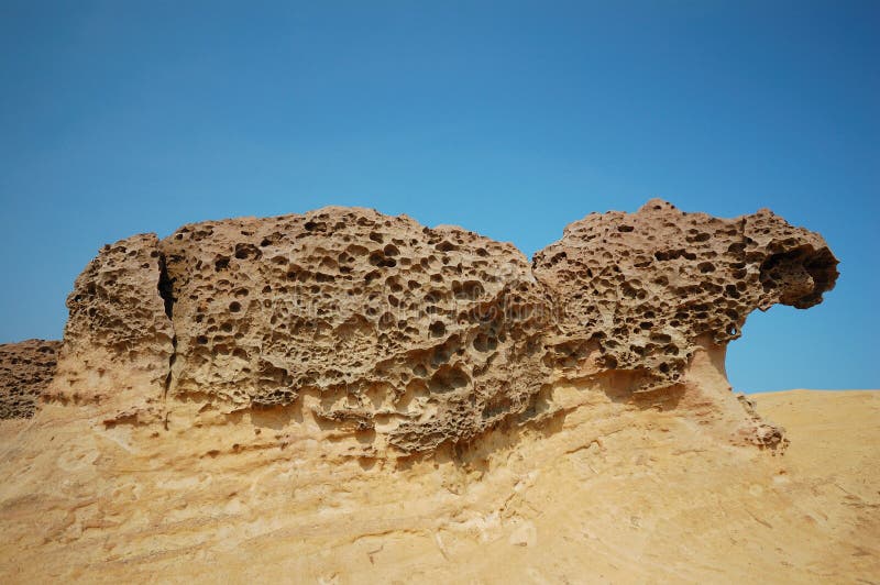 Honeycomb rock