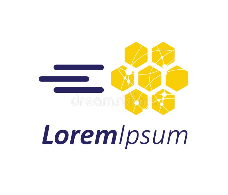 with Technology Logo Design Stock Illustration Illustration