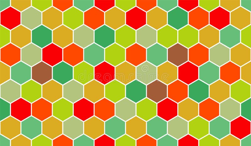 Honeycomb vector pattern for design textiles and backgrounds vector illustration