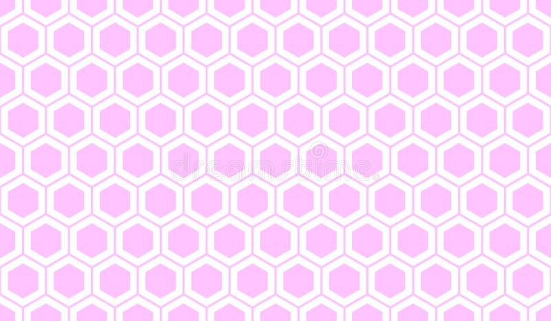 Honeycomb vector pattern for design textiles and backgrounds stock illustration