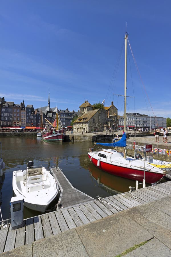 Honfleur fotografia stock Honfleur fotografia stock