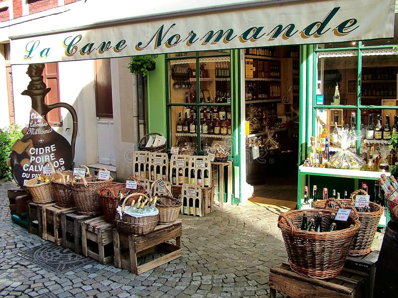 Wine Cellar in Honfleur, France Editorial Stock Photo - Image of ...