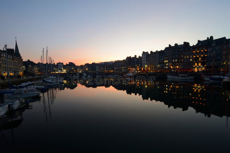 Honfleur - la Normandia - la Francia fotografia stock Honfleur - la Normandia - la Francia fotografia stock