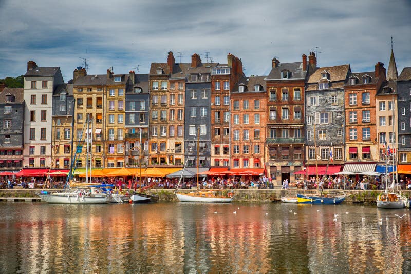 honfleur Франции стоковые фотографии rf honfleur Франции стоковые фотографии rf
