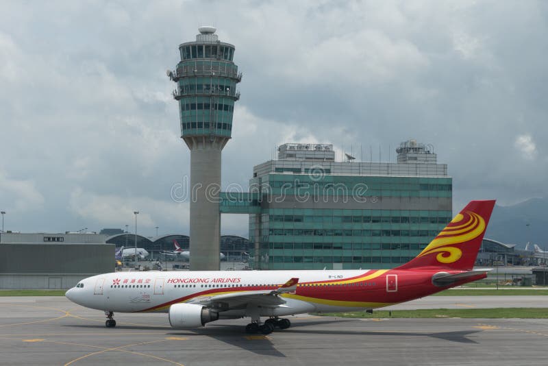 Hong Kong Airlines Airbus A330 stock image