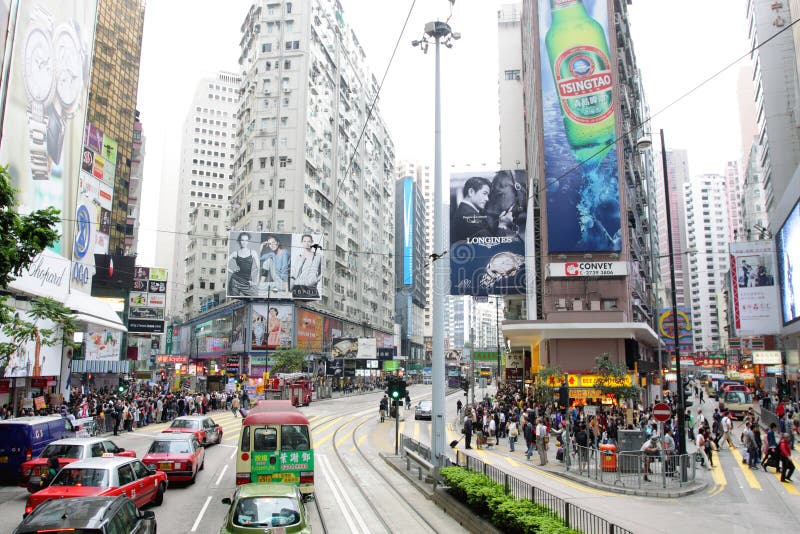 Hong Kong : Causeway Bay editorial image. Image of house - 27742240