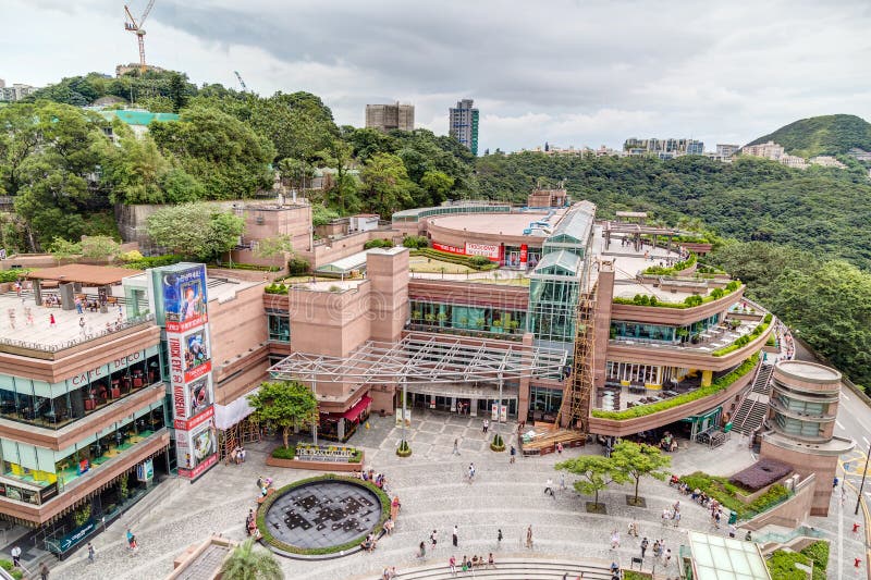 Hong Kong China Circa September 2015 Peak Galleria Shopping Mall