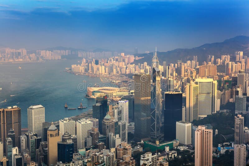 Tourists Sightseeing Hong Kong Editorial Photo - Image of coastline ...