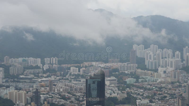 Hong Kong gesehen von Kowloon-Seite