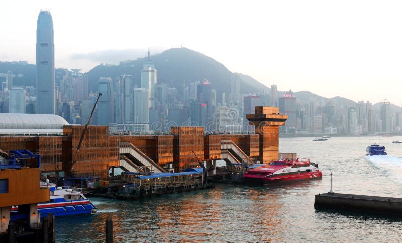 Hong Kong Macau promu Terminal zdjęcia stock Hong Kong Macau promu Terminal zdjęcia stock