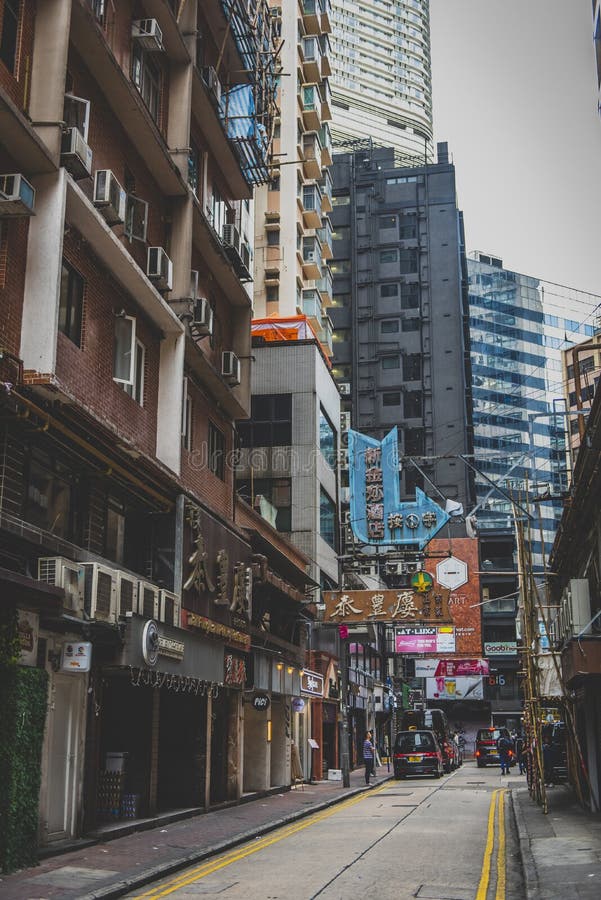 Hong Kong, novembre 2018 - bella città fotografia stock Hong Kong, novembre 2018 - bella città fotografia stock