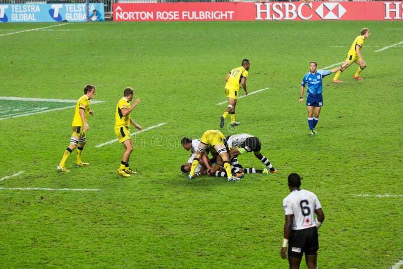 Final Do Campeonato Mundial De Rugby Sevens Na Cidade Do Cabo Em