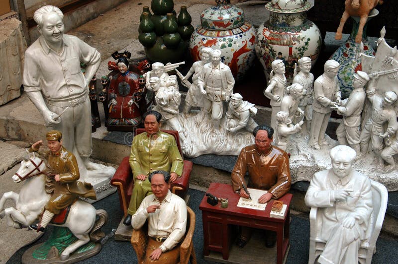 Hong Kong : Souvenirs de Mao Zedong de Président photo stock Hong Kong : Souvenirs de Mao Zedong de Président photo stock