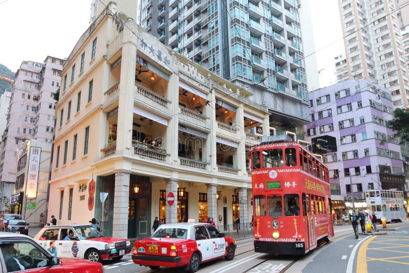 Hong Kong : Wan Chai royalty free stock photo
