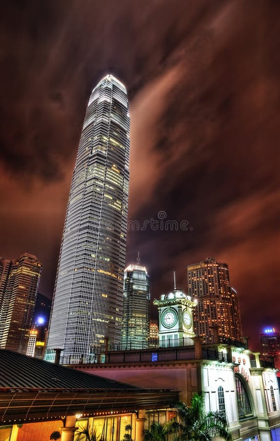 Hong Kong World Trade Center imagens de stock royalty free Hong Kong World Trade Center imagens de stock royalty free