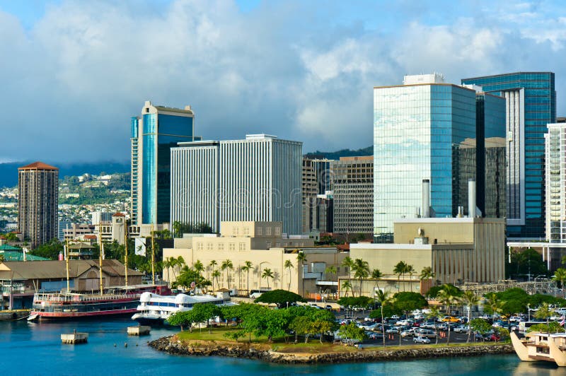 Beautiful view of Honolulu, Hawaii, United States. Beautiful view of Honolulu, Hawaii, United States