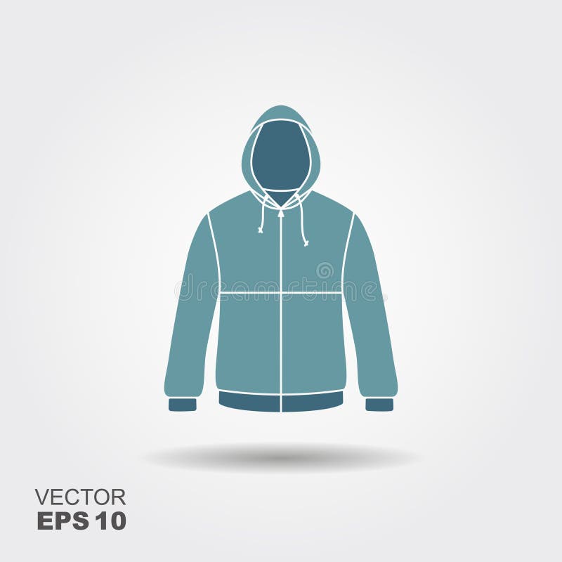 Hooded Jacket Icon in Filled, Thin Line, Outline and Stroke Style ...