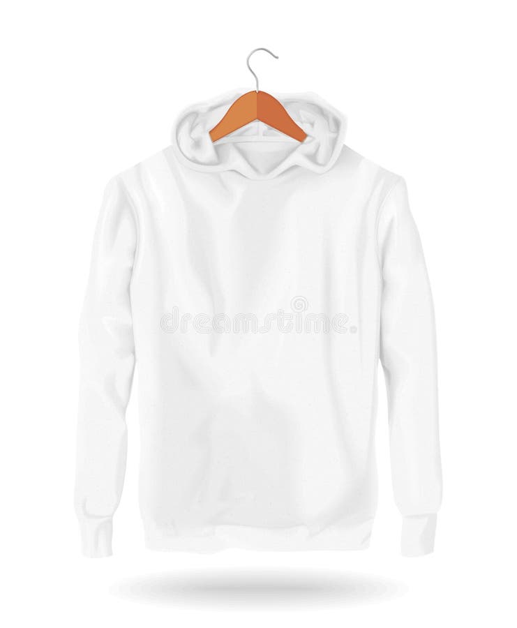 Download Hoodie Vector Mockup Template Realistic Fashion Sleeve ...