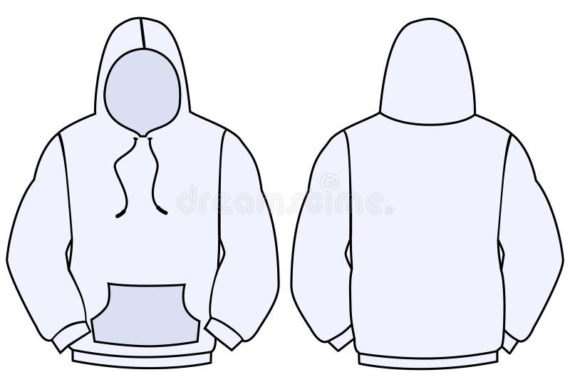 Template Hoodie Vector – denah