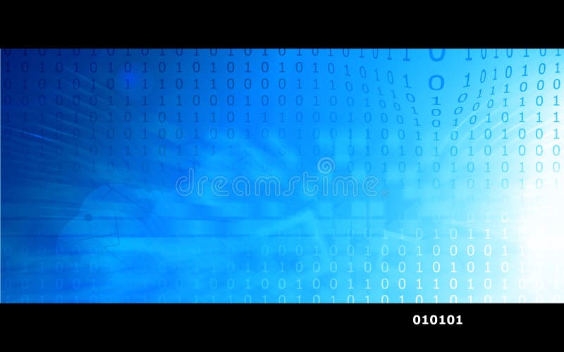 Hightech achtergrond stock illustratie