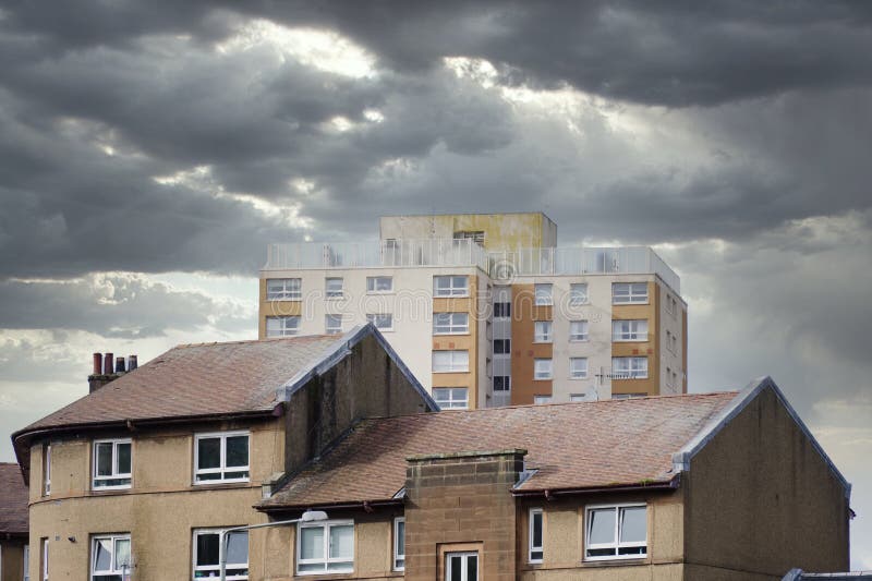 Hoogste appartementen in achterstandswijken in Port Glasgow, Inverclyde