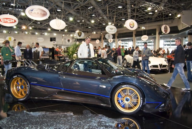 Hoogste Marques Monaco 2010 - Pagani stock foto's Hoogste Marques Monaco 2010 - Pagani stock foto's