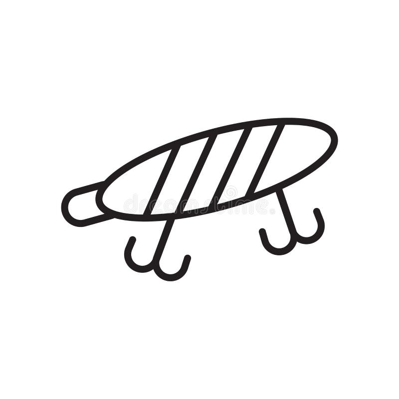 Hook Icon Vector Sign and Symbol Isolated on White Background, Hook