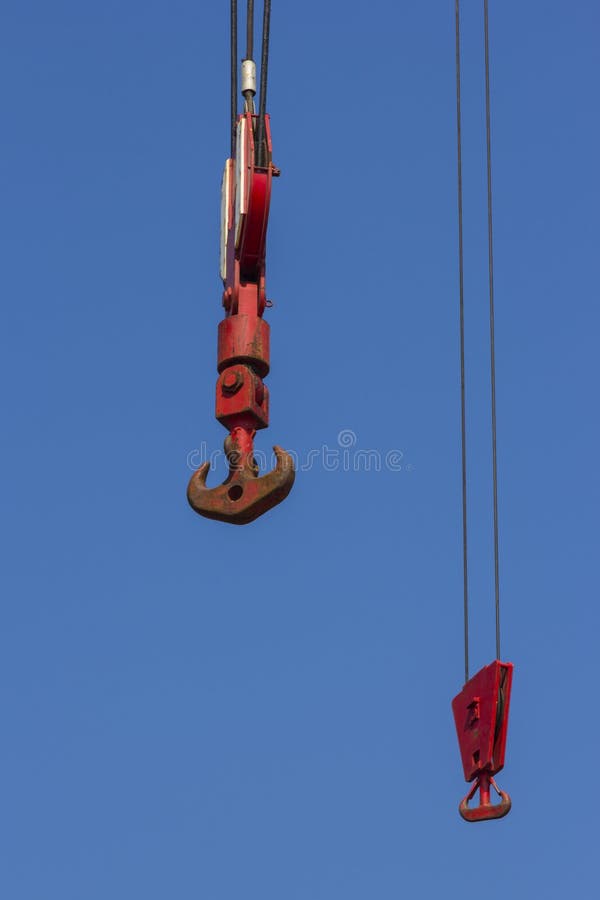 Hook Machine of Industrial Loader Stock Image Image of rack, overhang