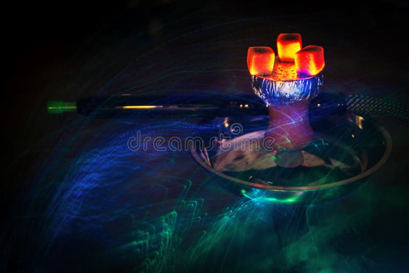 Hookah hot coal royalty free stock images Hookah hot coal royalty free stock images
