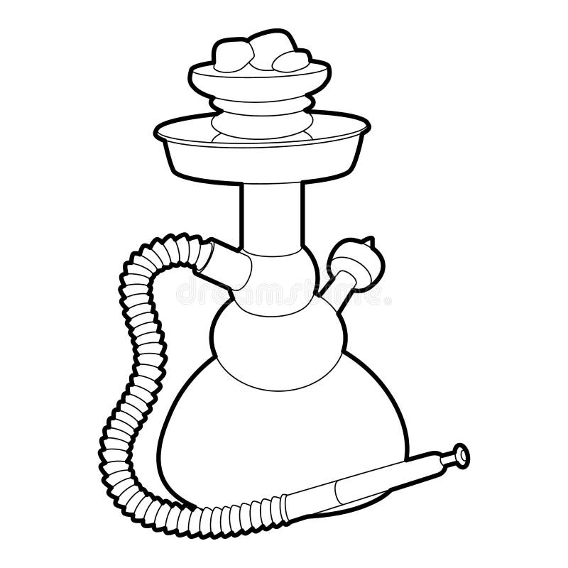 Hookah Outline Stock Illustrations 650 Hookah Outline Stock Illustrations Vectors Clipart Dreamstime