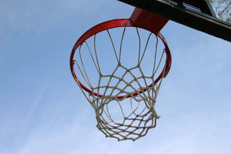 Hoop on a sunny day royalty free stock photo