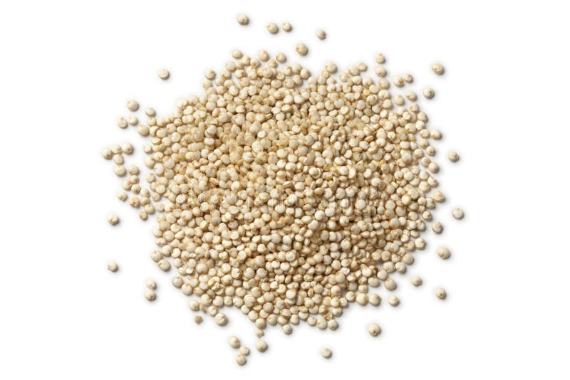 Hoop van ruwe Quinoa zaden