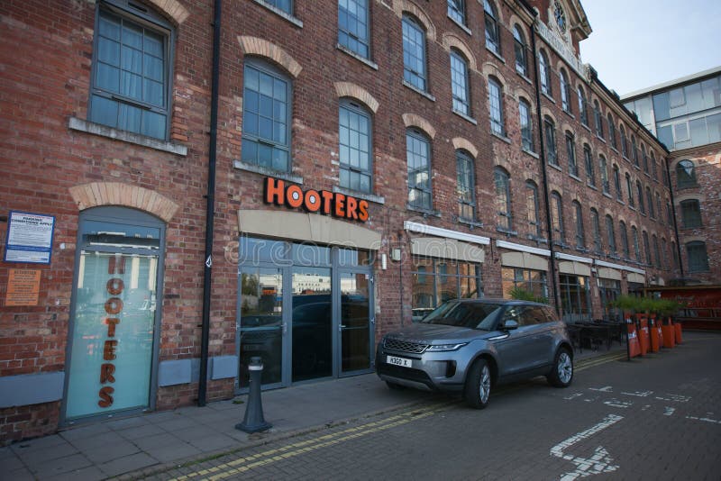 The Hooters bar at the Hicking Building in Nottingham in the UK