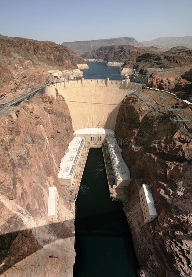 Hoover Dam stock image
