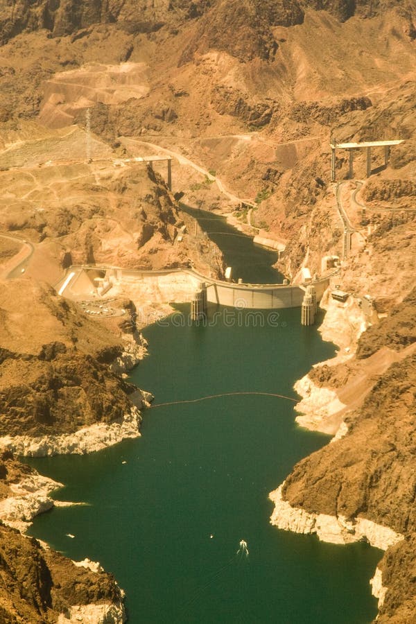 Hoover Dam stock image. Image of structure, landmark, vegas 6943369