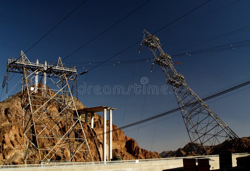 Hoover Dams Power Lines