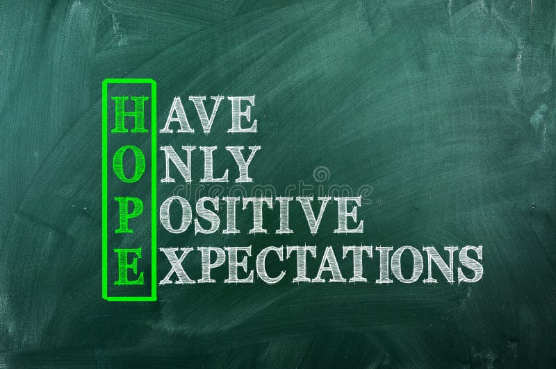 Hope stock photo. Image of abbreviation, achieving, opportunity 34106848