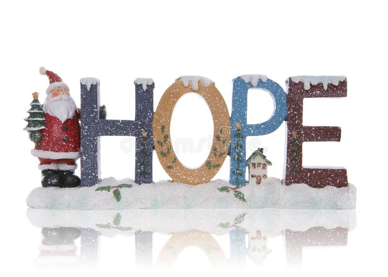 Hope Christmas Sign