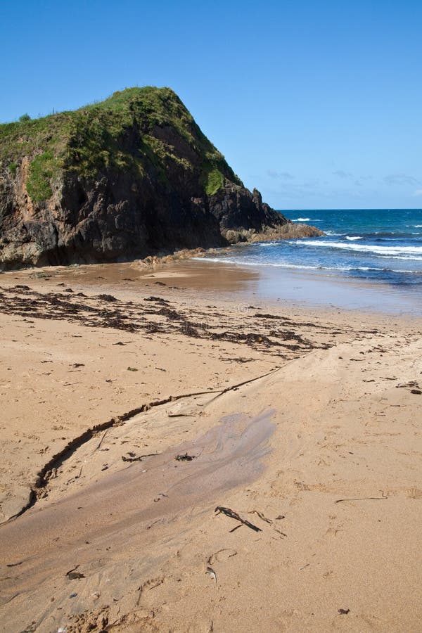 Hope cove, Devon, England. stock image. Image of sand 25254305