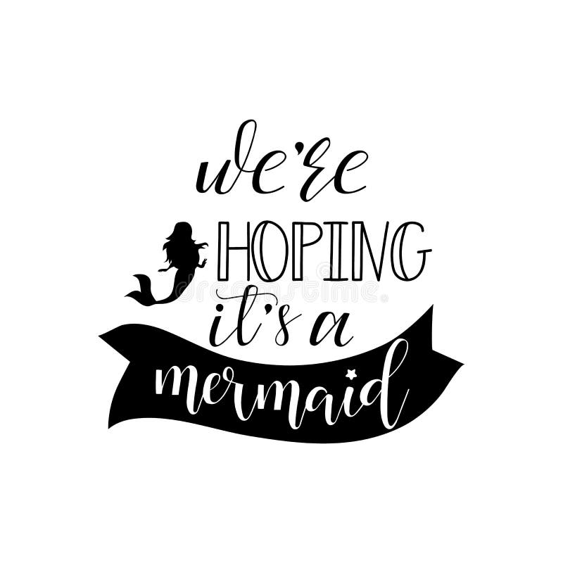 We're Hoping It's A Mermaid Pregnant Pregnancy T Shirt We're Hoping It's A Mermaid Pregnant Pregnancy T Shirt