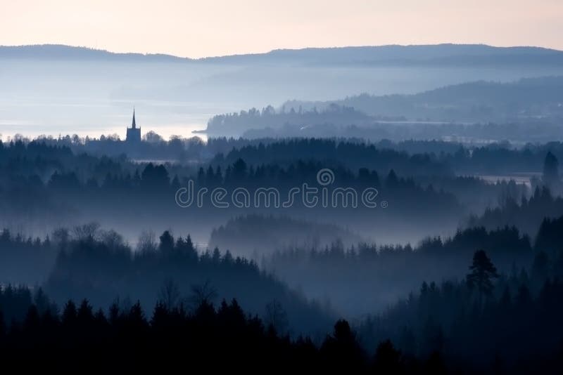 A hora azul, imagens de stock A hora azul, imagens de stock