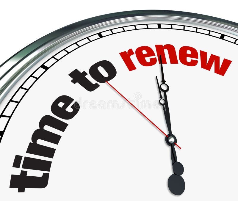 Hora de renovar - o pulso de disparo ilustração do vetor Hora de renovar - o pulso de disparo ilustração do vetor