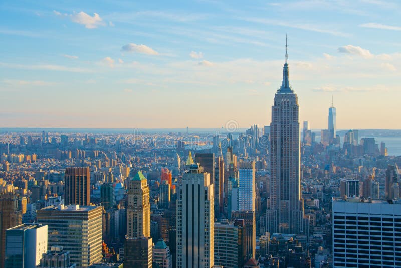 The Skyline of New York City. The Skyline of New York City