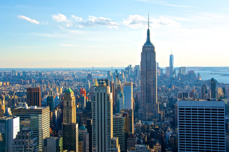 The Skyline of New York City. The Skyline of New York City