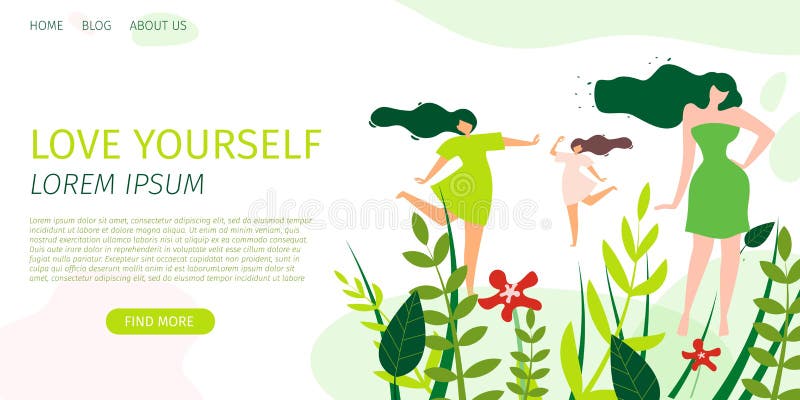 Horisontalplant baner att älska sig och världen royaltyfri illustrationer Horisontalplant baner att älska sig och världen royaltyfri illustrationer