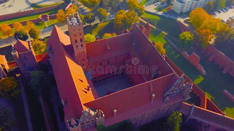 Horisontslott i Polen arkivbilder Horisontslott i Polen arkivbilder