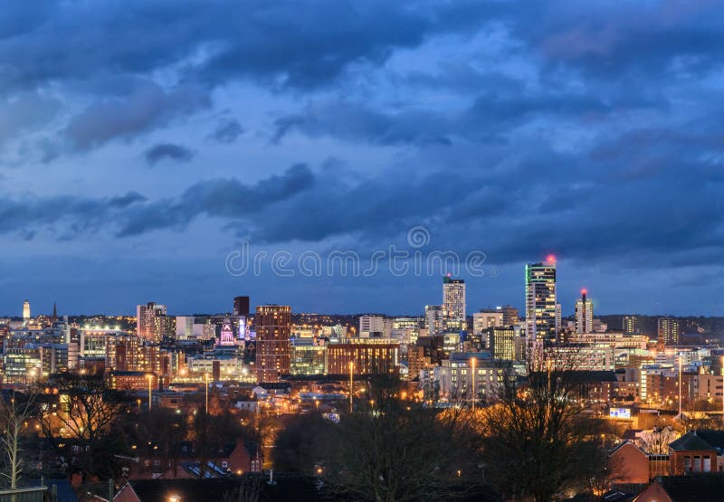 Horizon Angleterre R-U de Leeds image stock Horizon Angleterre R-U de Leeds image stock